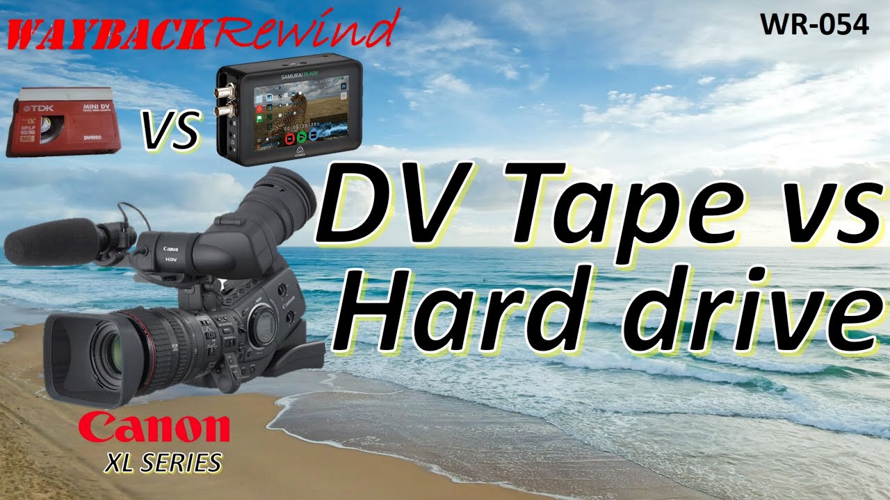 HDV Tape vs Harddrive - XL-H1s' Tape vs Digital Recorder, head-to-head comparison