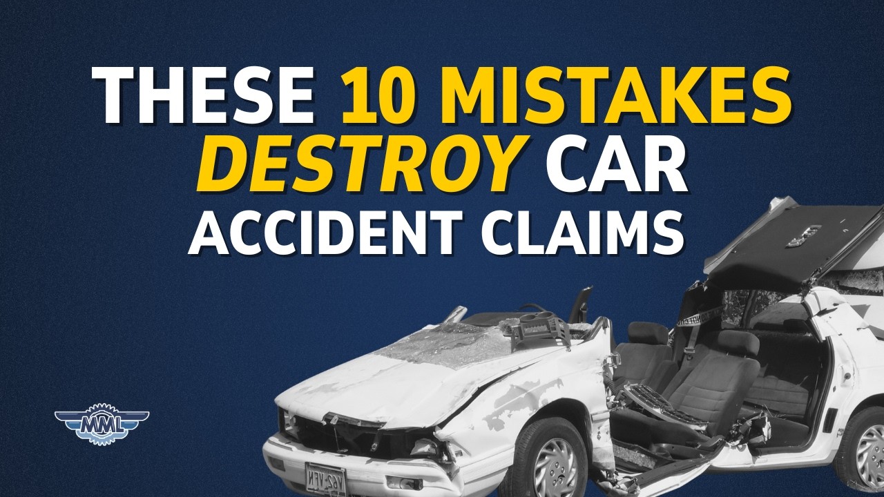 Top 10 Mistakes to Avoid After a Car Accident