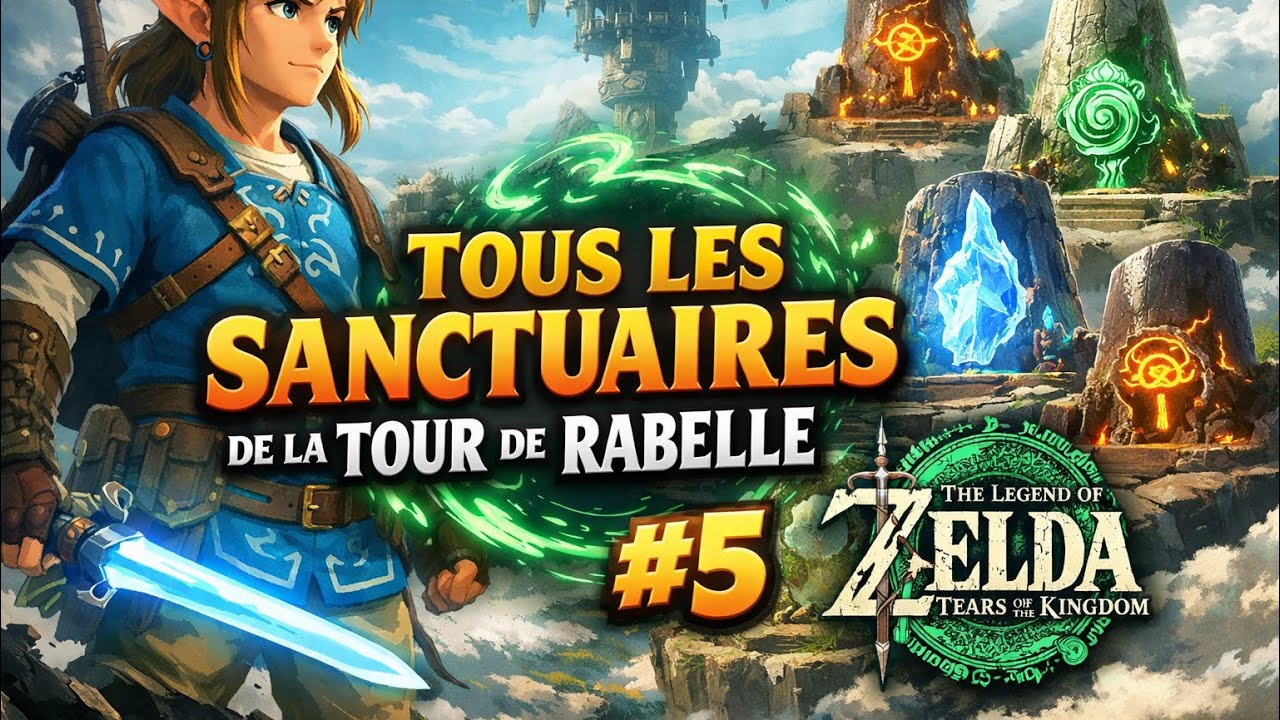 Tous les sanctuaires de la Tour de Rabelle #5 (The Legend of Zelda: Tears of the Kingdom)