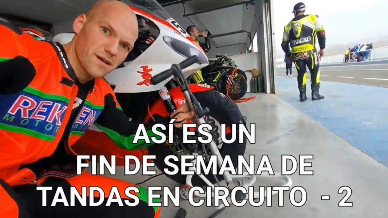 Así es PILOTAR en CIRCUITO con la MOTO🏁| Circuito de Almería | 2 de 3