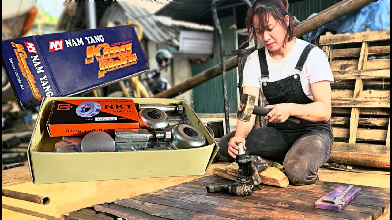 King Pin Kit Replacement For Truck By A Mechanic Girl Pretty