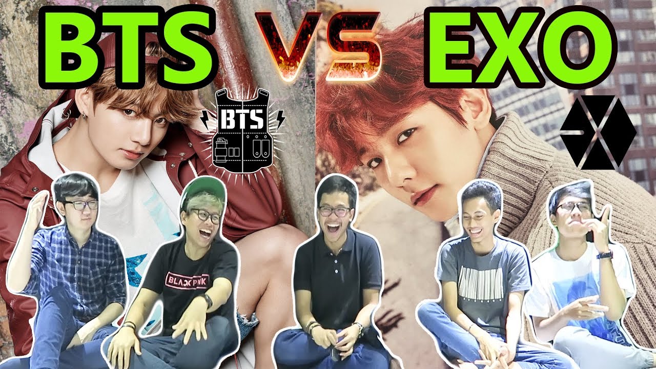 BTS VS EXO | THE WINNER IS.... ( ft Alphiandi, Al-fayyadh, CoppamagzTV )