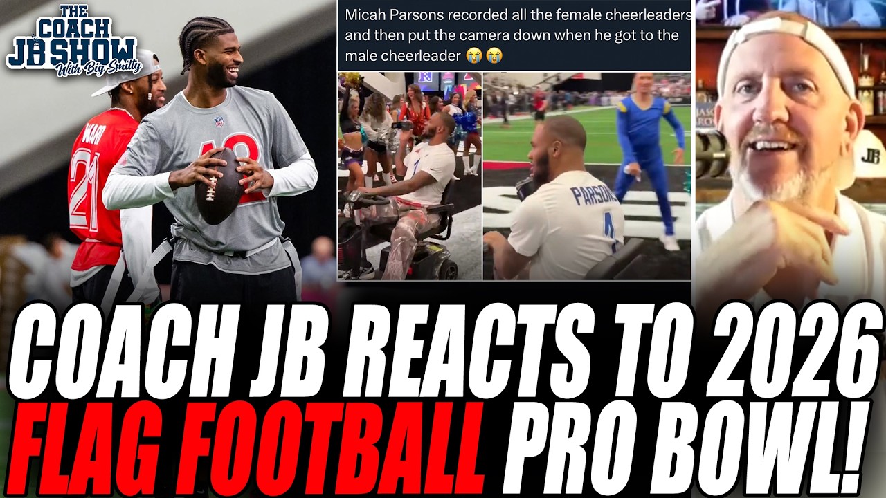 Coach JB Reacts To The 2026 FLAG FOOTBALL Pro Bowl!