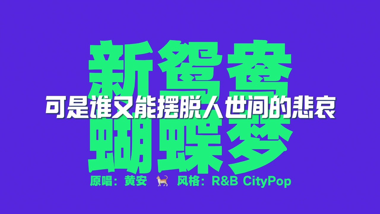 新鸳鸯蝴蝶梦 RNB版