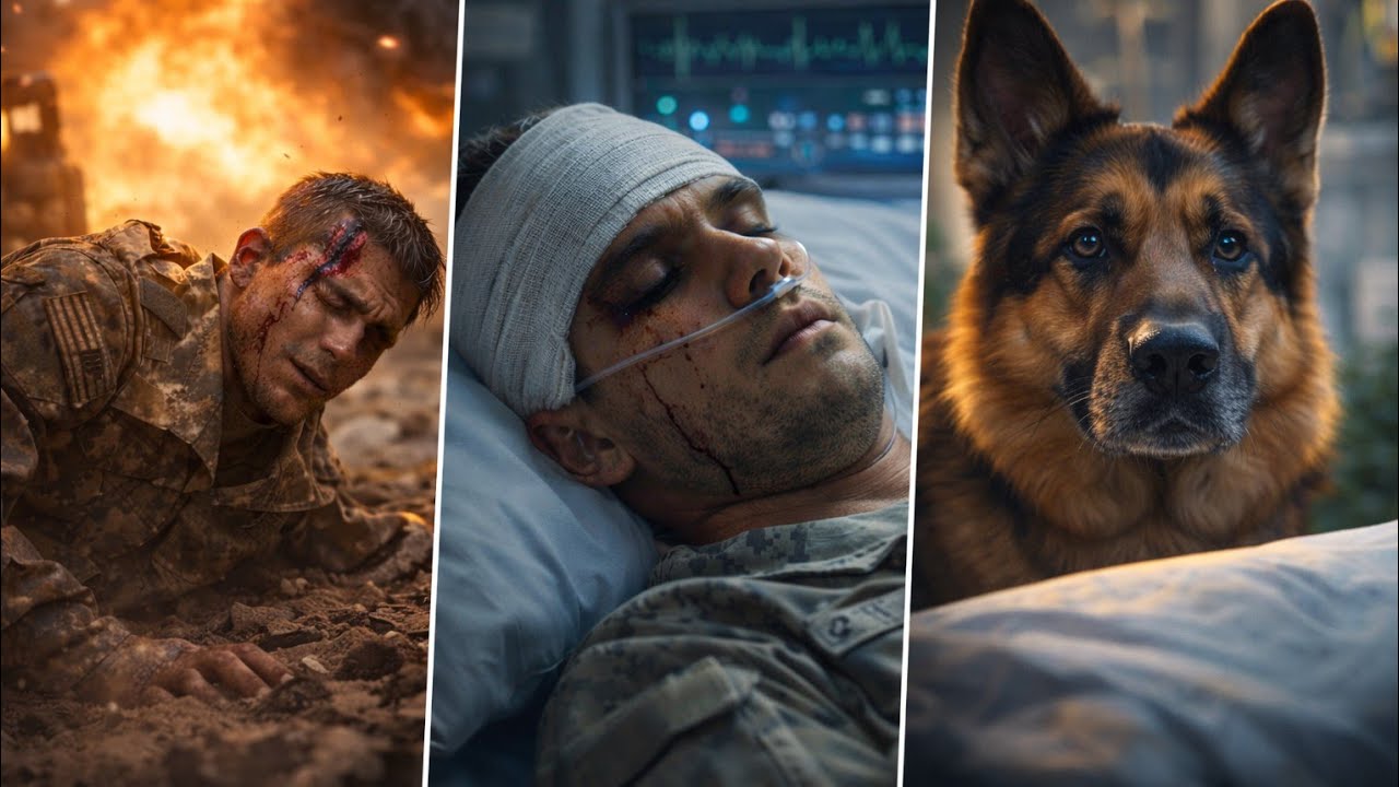 After the Explosion, He Remembered Nothing. Except His Dog