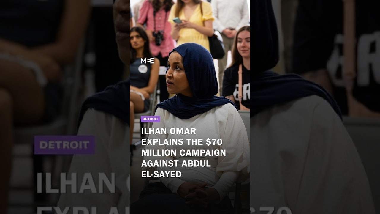 Representative Ilhan Omar explains the $70m campaign against Abdul El-Sayed