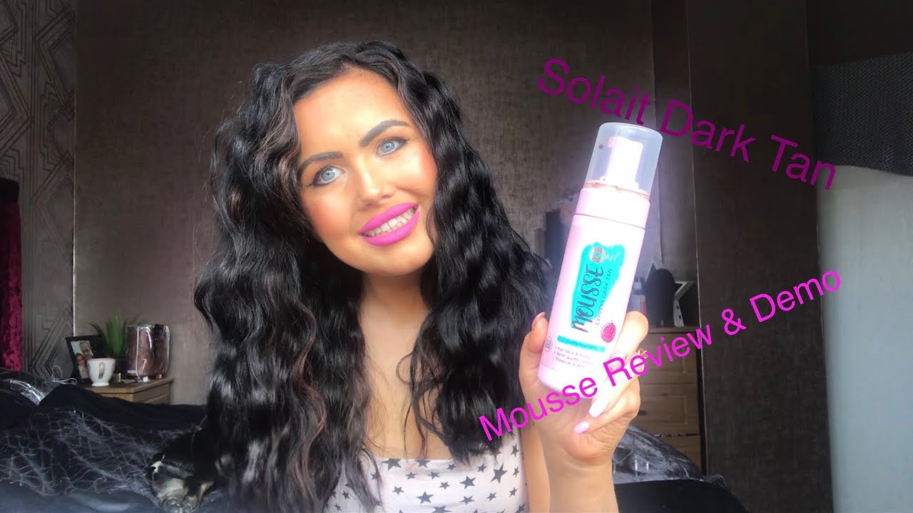 Solait Express Dark Tan Mousse Review & Demo