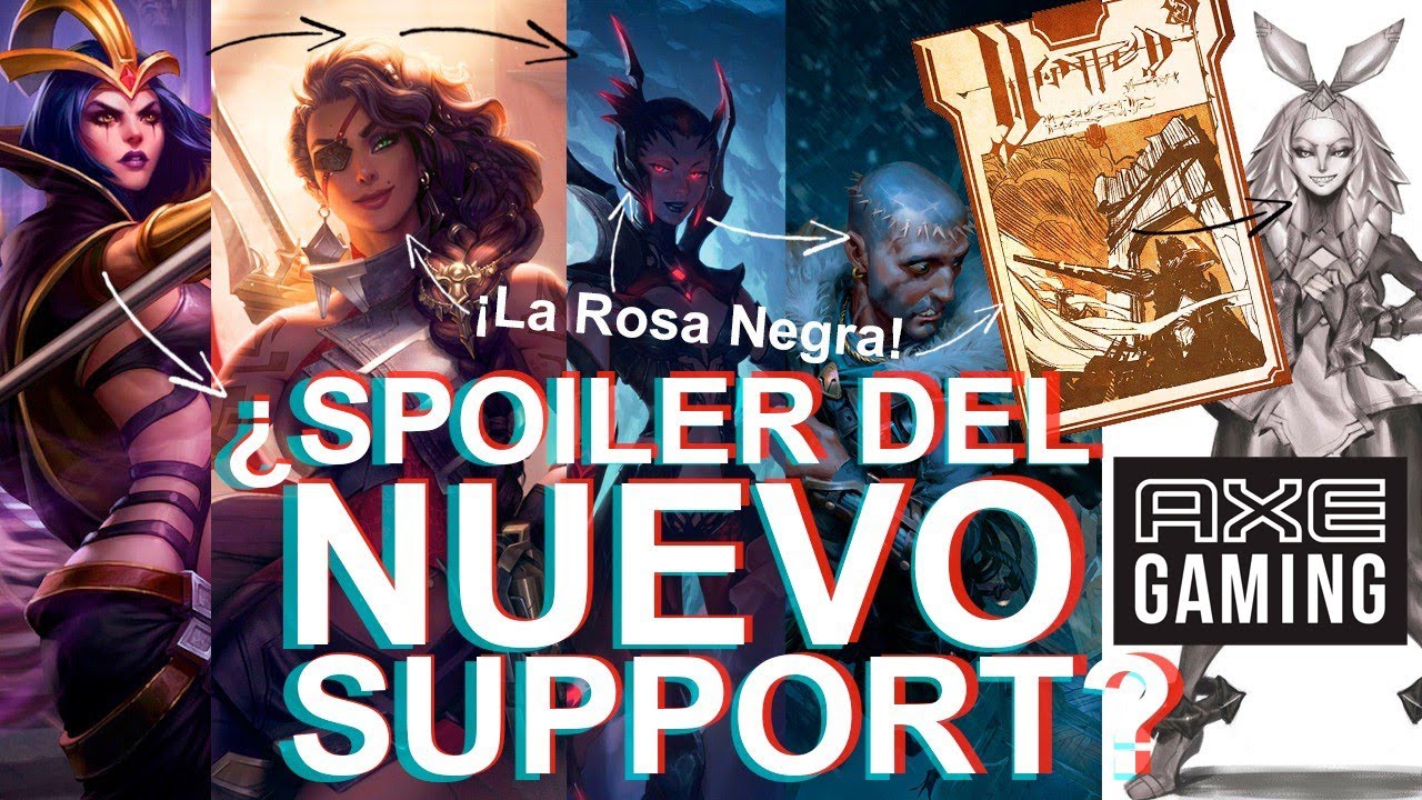 HISTORIAS DE LA ROSA NEGRA Y SU CONEXIÓN CON EL NUEVO CAMPEÓN DE NÓXUS | Universo Lol Axe Gaming