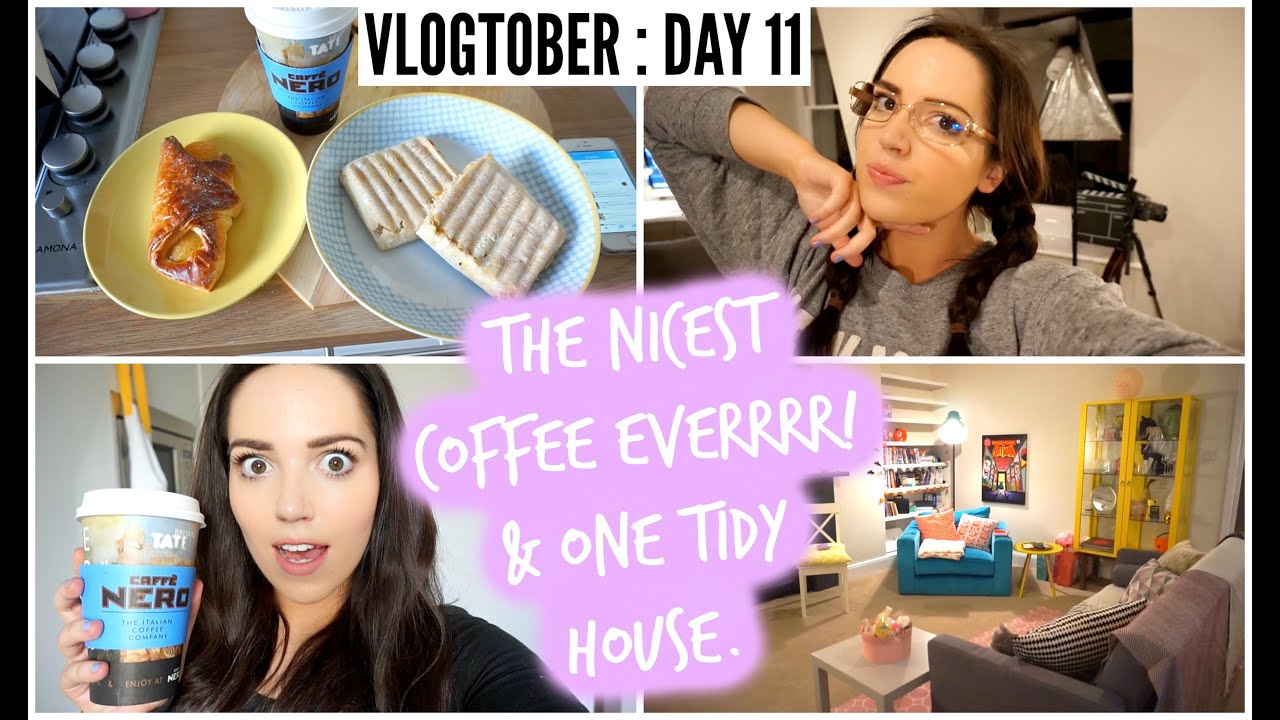 The Nicest Coffee EVER & One Tidy House : Vlogtober Day 11 ✞