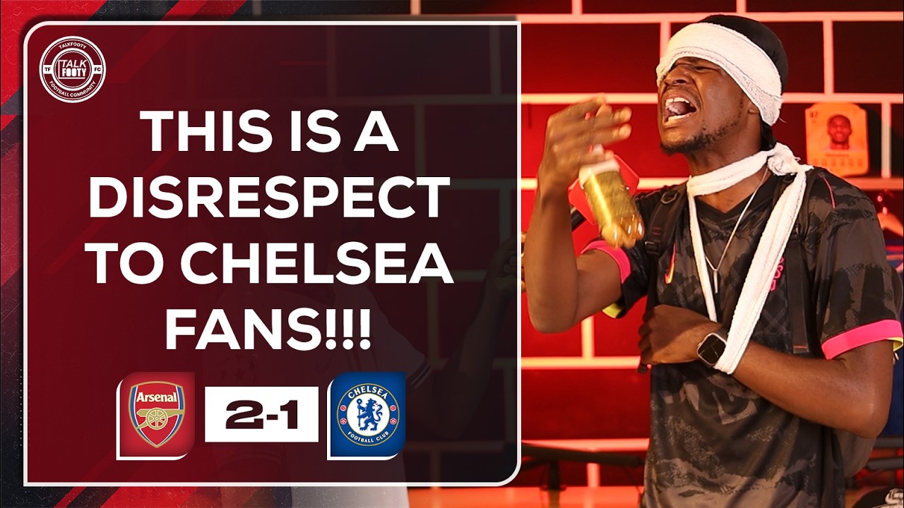 ARSENAL 2-1 CHELSEA | FANS REACTION VIDEO | PREMIER LEAGUE HIGHLIGHTS