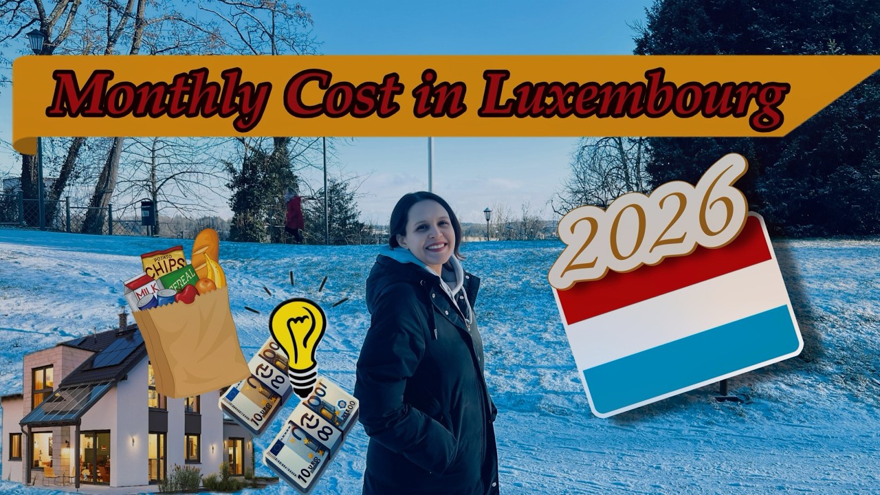 Стоимость жизни в Люксембурге в 2026 году 🇱🇺 | Ежемесячные расходы для пар | Подробный анализ рас...