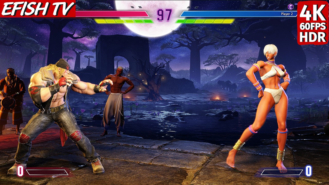 Alex vs Elena (Hardest AI) - Street Fighter 6