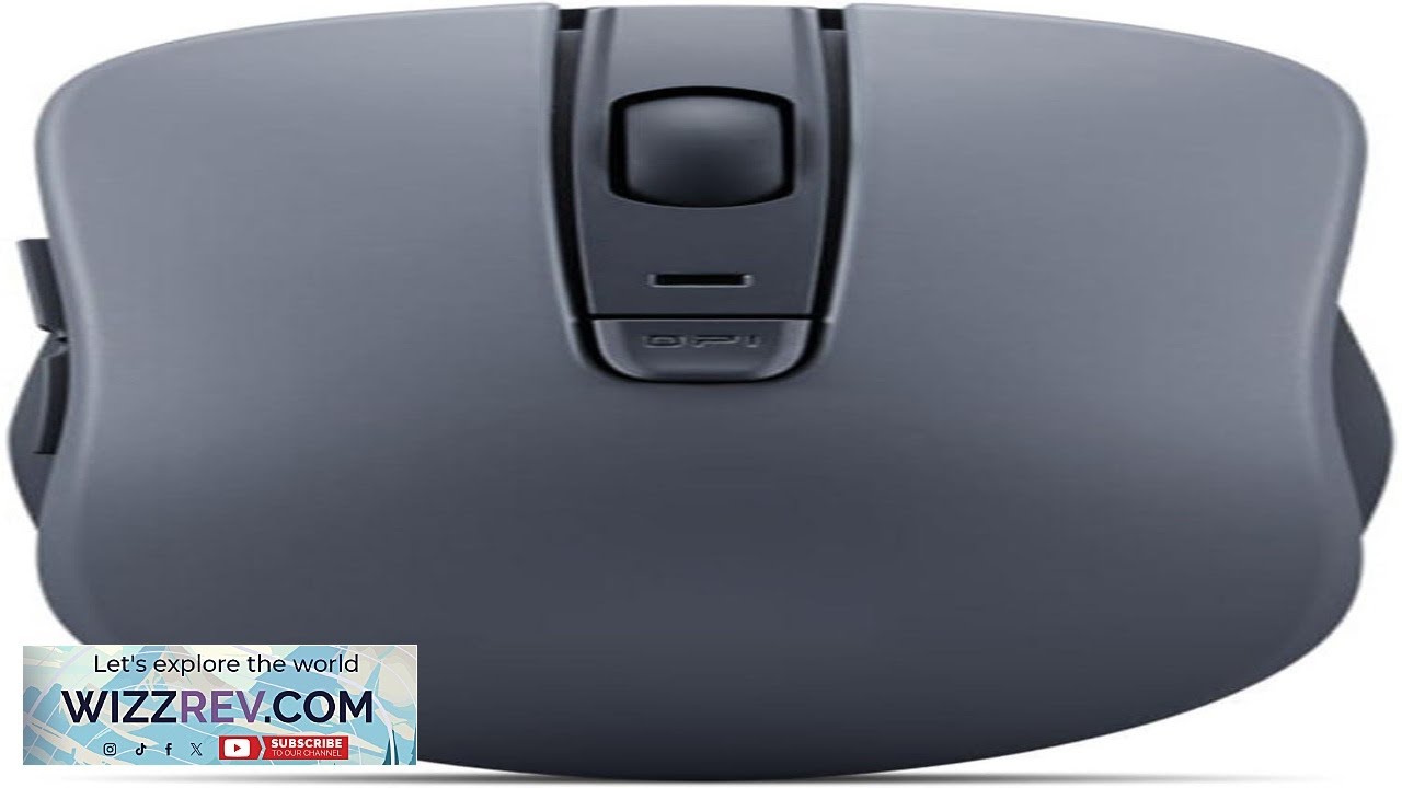 Lenovo Bluetooth Silent Mouse (WL300) 5 Button Computer Mouse with Silent