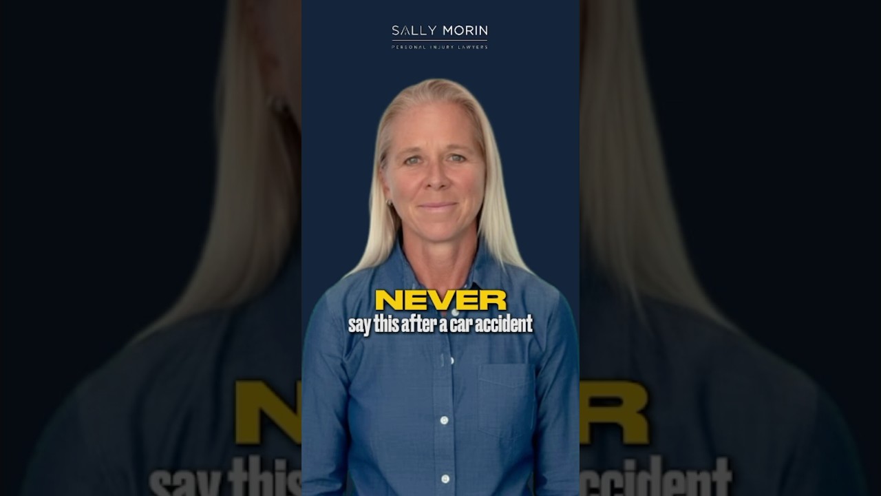 NEVER say this after a car accident... | California Personal Injury Lawyers