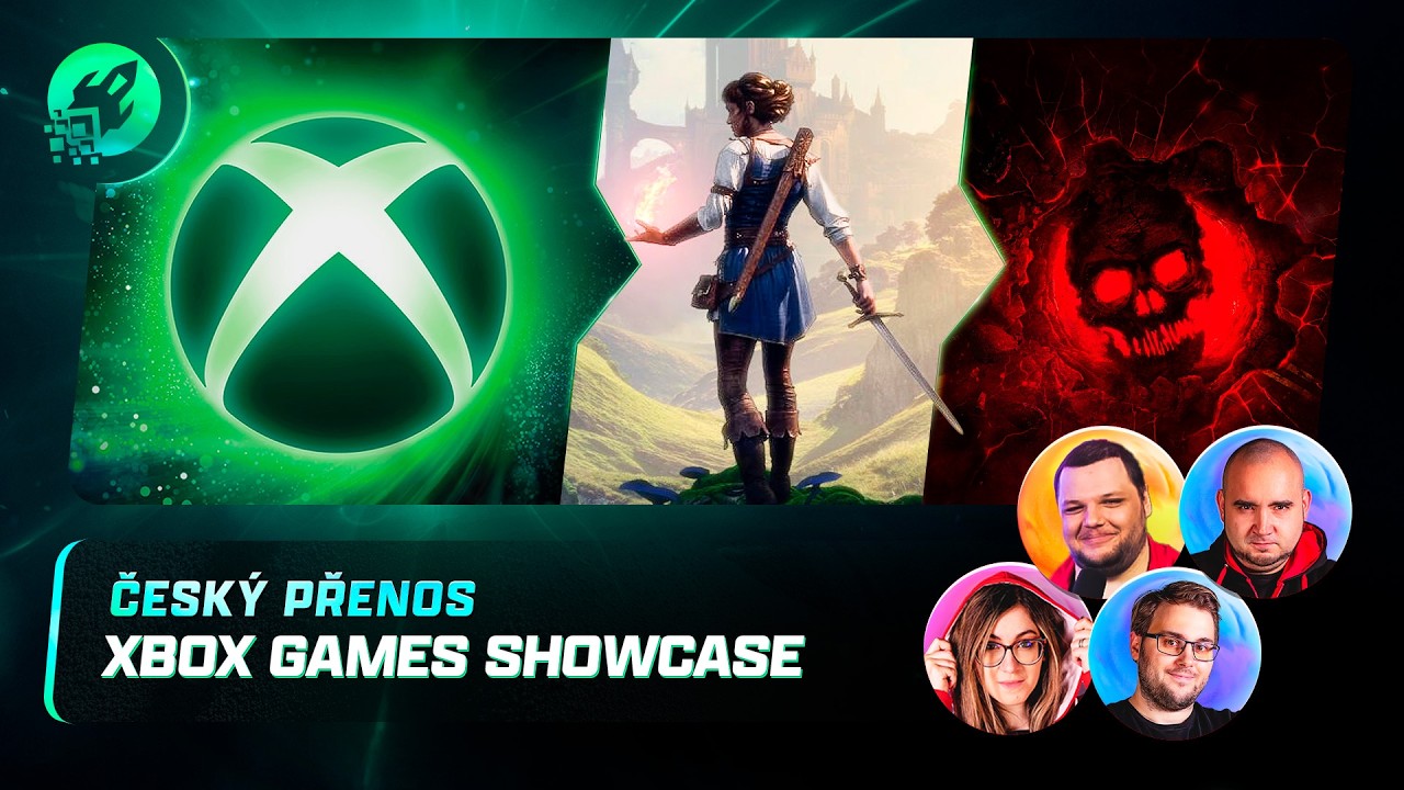 Česk&yacute; stream Xbox Games Showcase 2026 + PC Gaming Show 2026