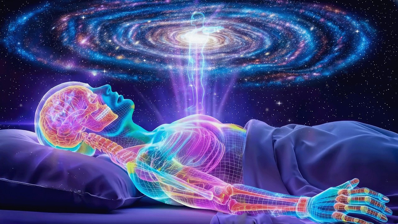 432Hz + 852Hz + 963Hz + 528Hz | The Deepest Healing Sleep: Whole Body  Regeneration, Remove Insomnia