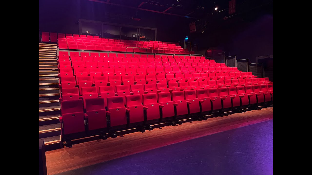Time-lapse Theaterzaal nieuwe tribune
