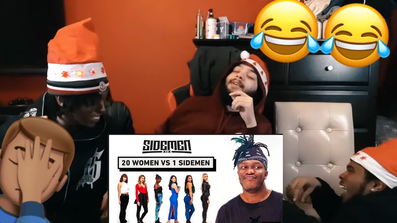 HAS TO BE THE FUNNIEST EDITION 🤣🤦🏽‍♂️ | AMERICANS REACT TO 20 WOMEN VS 1 SIDEMEN: KSI EDITION