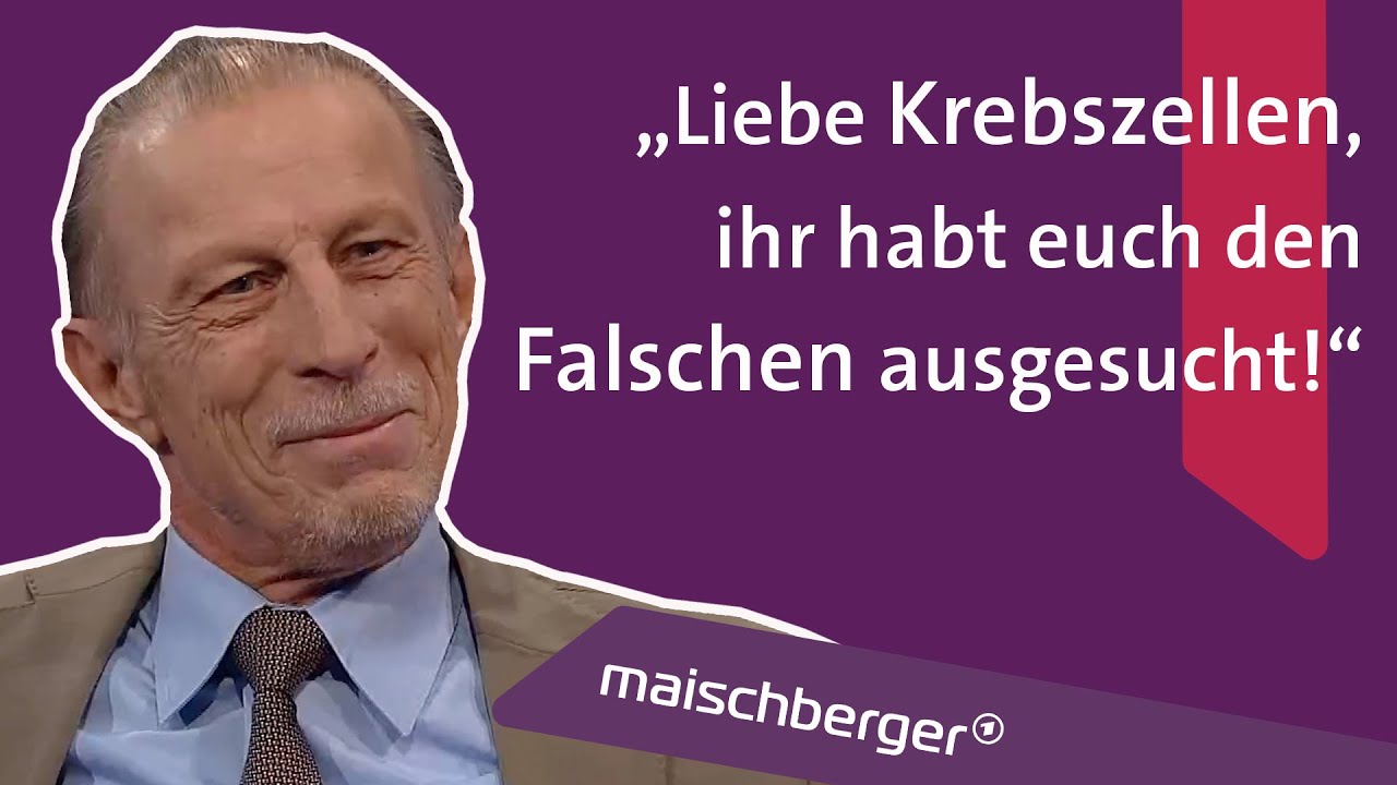 Christoph Daum über sein Leben mit Lungenkrebs und den Umgang mit seinen Fehlern | maischberger