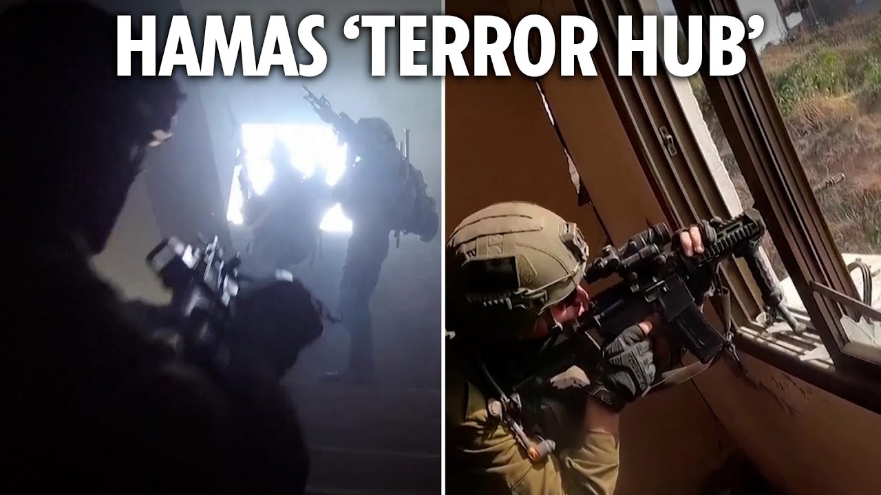 Israeli Special Ops troops raid Hamas 'terror hub' in Gaza destroying booby traps & rocket launchers