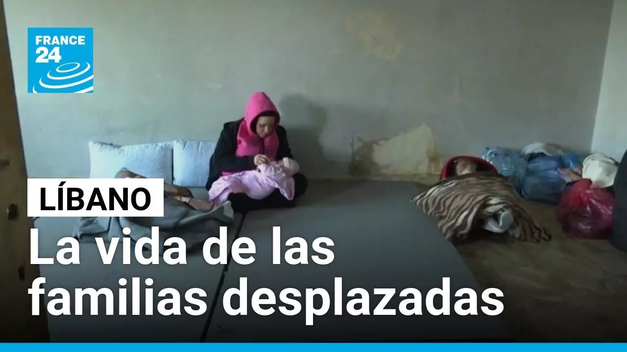 Desplazados en Líbano intentan vivir con normalidad en medio de los ataques • FRANCE 24 Español