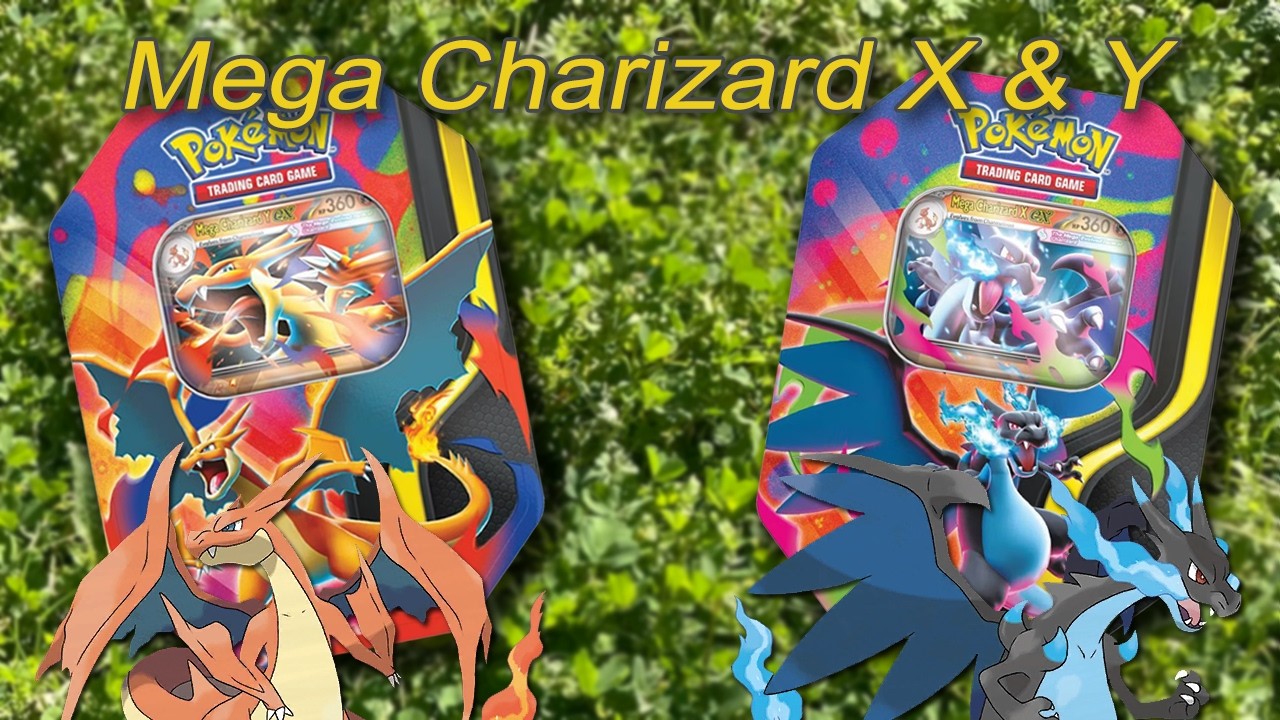 Relaxing Mega Charizard Tins Unboxing (No Talking)