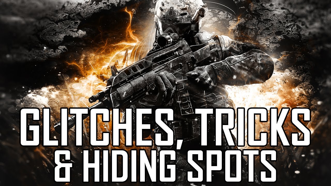 Black Ops 2 Glitches & Hiding Spots! BO2 Glitches & Spots Online (Part 1)