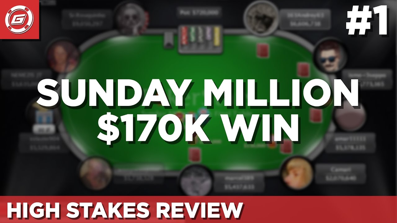Sunday Million $170k Hand History Review (Part 1)