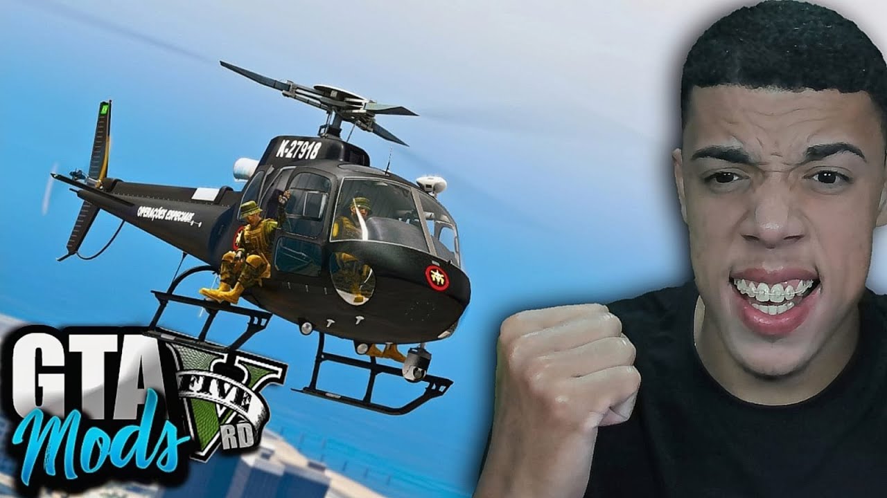 RD JOGANDO COMO UM POLICIAL DO BOPE NO GTA 5