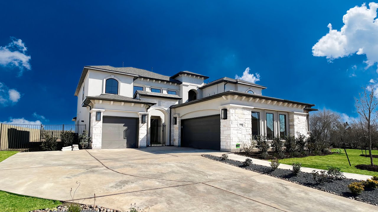 4198 sq ft 4198S plan with Perry Homes in Liberty Hill, TX | Santa Rita Ranch