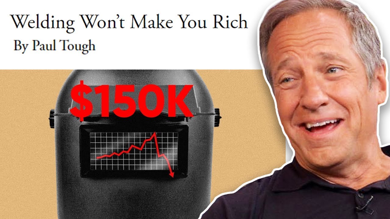 Mike Rowe Roasts Critics Who Think “Welding Won’t Make You Rich” | TJHS Ep. 264 (CLIP)