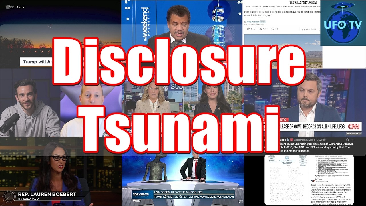 UFOs und die Medien: Die totale Kehrtwende! ● UAPdate 23/02/26