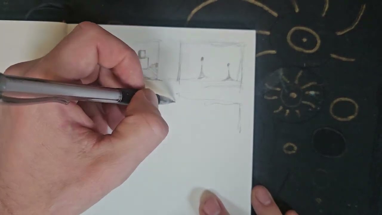 A conversation on creativity while having a draw 