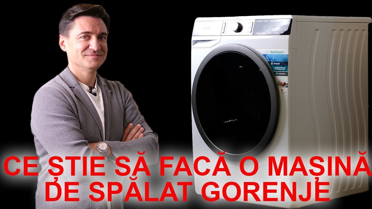 Ce știe să facă o mașină de spălat Gorenje? - CaseBune.ro