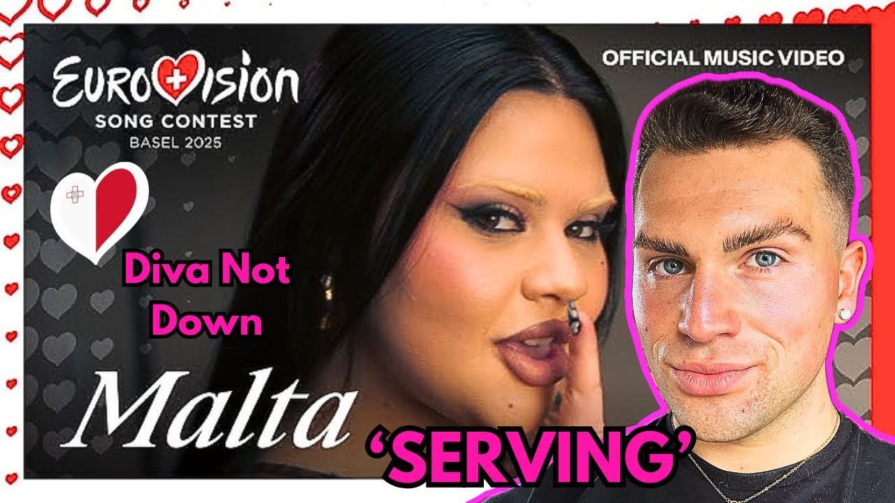 LET’S REACT TO MALTA’S REVAMP FOR EUROVISION 2025 | MIRIANA CONTE - SERVING