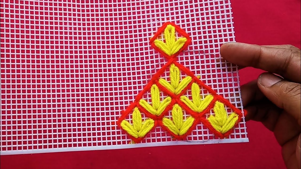 Plastic Canvas Stitch || Design 68 || By LET'S MAKE IT ?