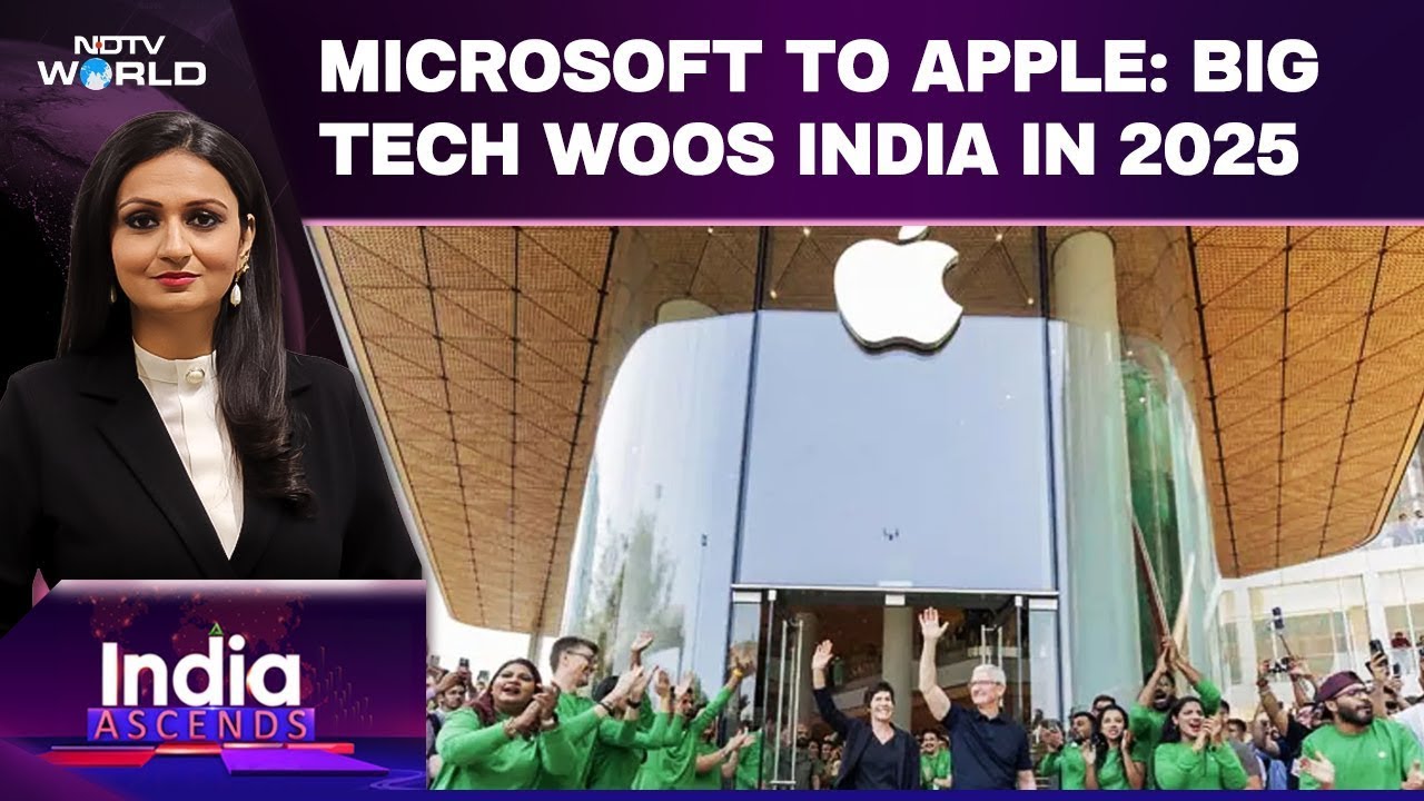 Microsoft To Apple: Big Tech Woos India As Global Hub In 2025