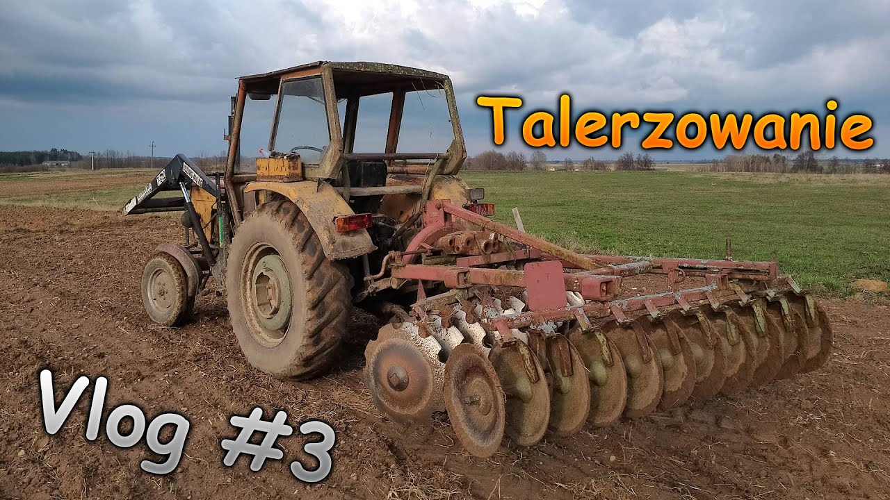Początek wiosny | Talerzowanie Ursusem C360  | Agro Vlog #3