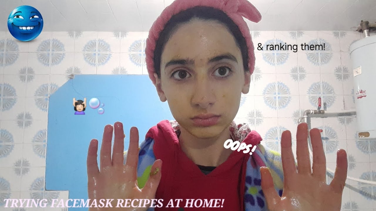 TRYING DIFFERENT FACEMASK RECIPES AT HOME!