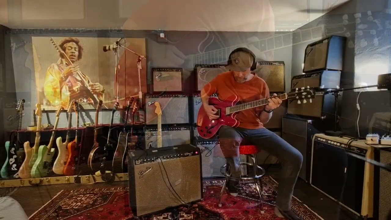 1964 Fender Vibroverb and ES335
