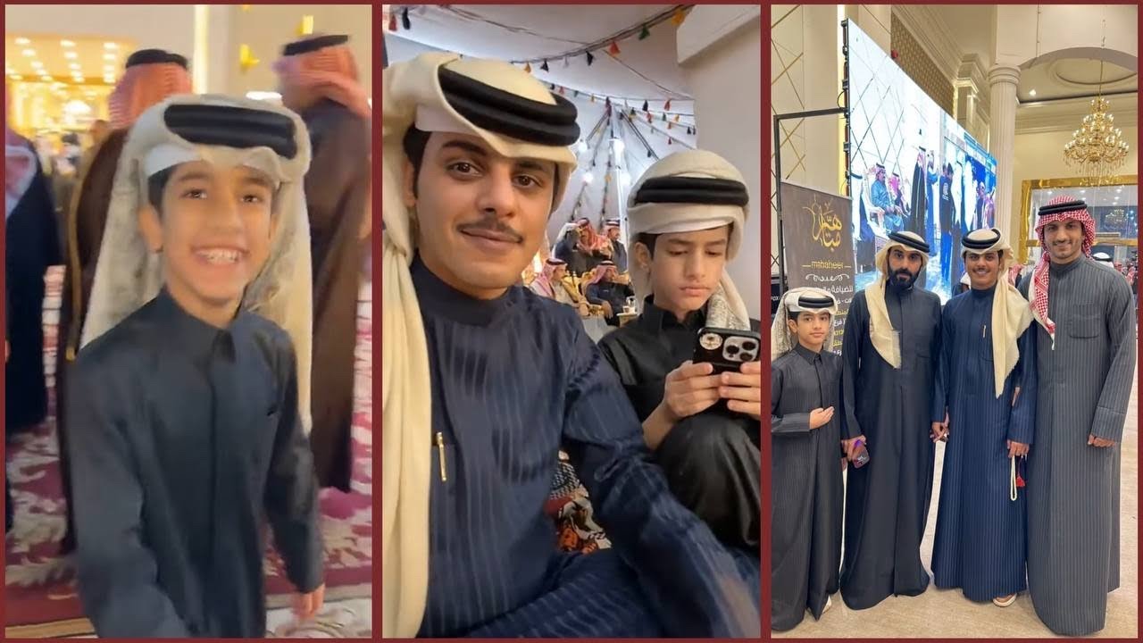 سنابات معاذ السهلي | في زواج فلاح المورقي بالرياض ، مع احمد 😂 !