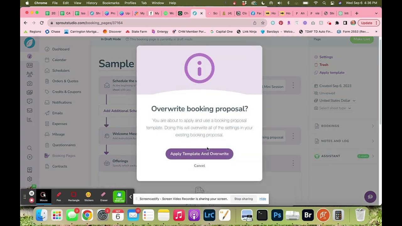 How to Set up Mini Sessions in Sprout Studio