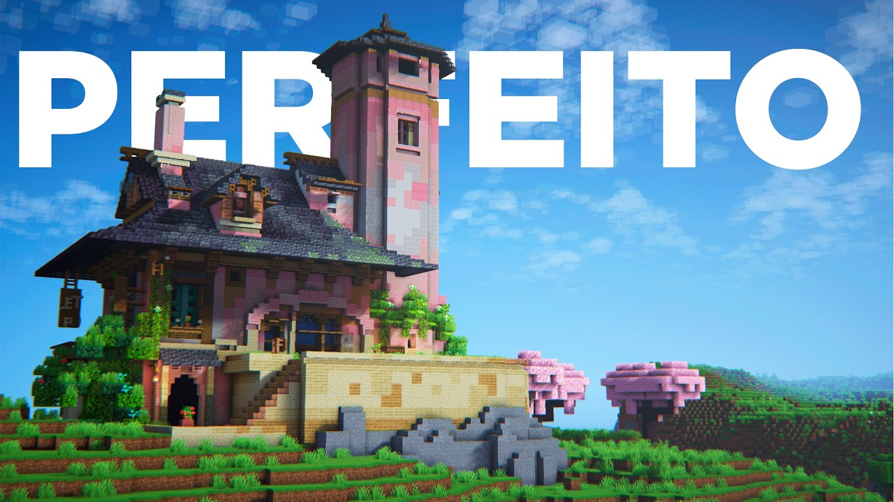 FIZ a MELHOR Casa de Cerejeira no Meu Mundo ETERNO