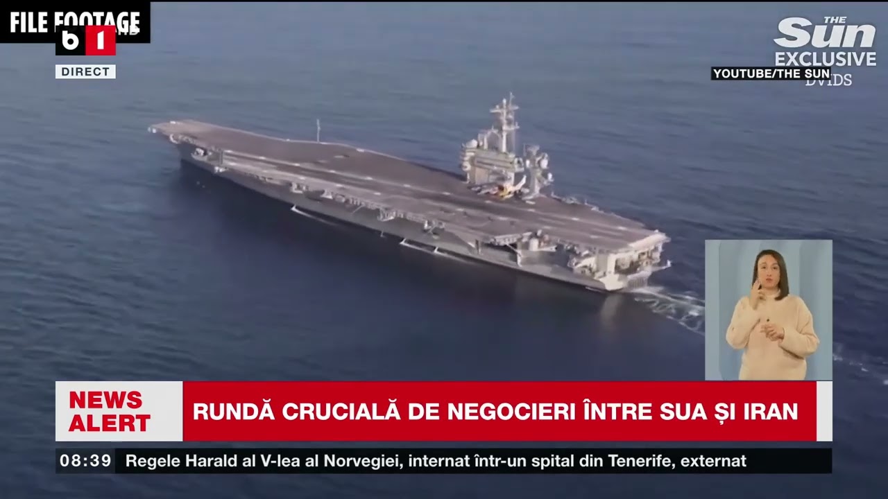 ULTIMA ȘANSĂ DE PACE ÎNTRE SUA ȘI IRAN_Știri B1TV_27 febr. 2026