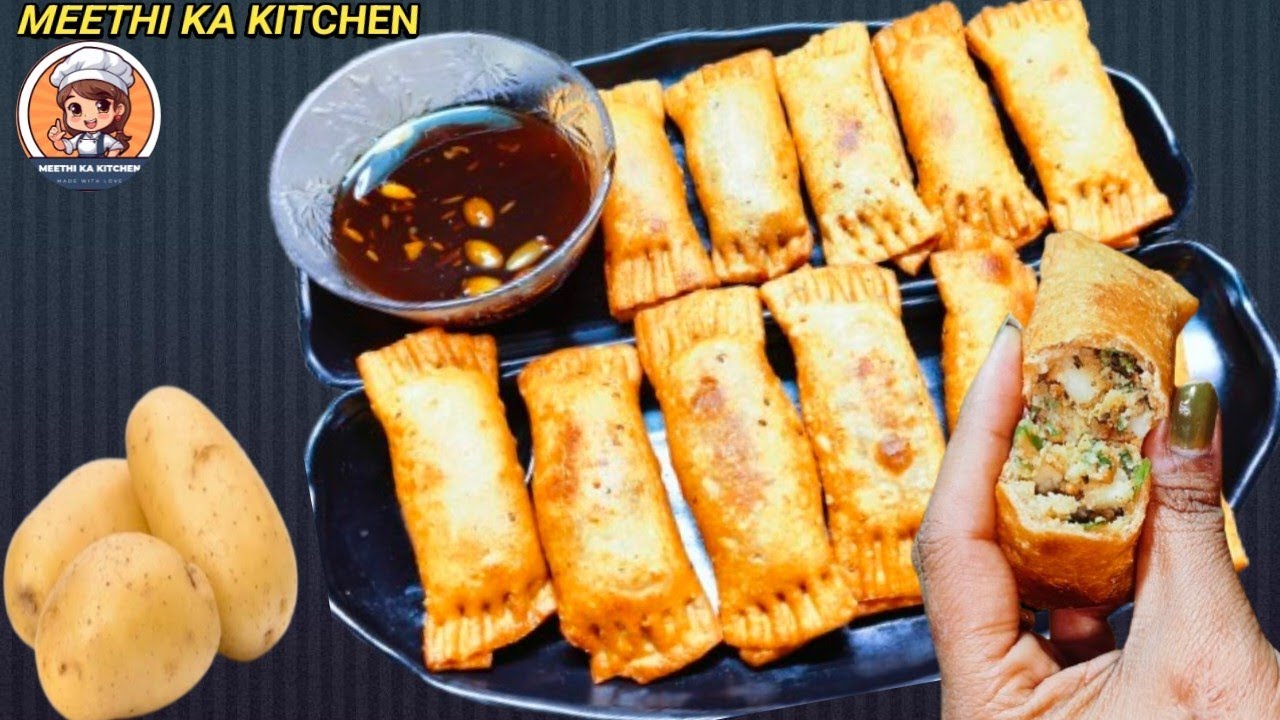  Easy Aloo Masala puff | Poteto Puffs | Aloo puff | Home Made Poteto Snacks - Meethikakitchen 