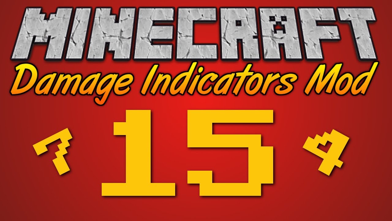 Damage Indicators Mod Review | MC Essential Mods | Minecraft