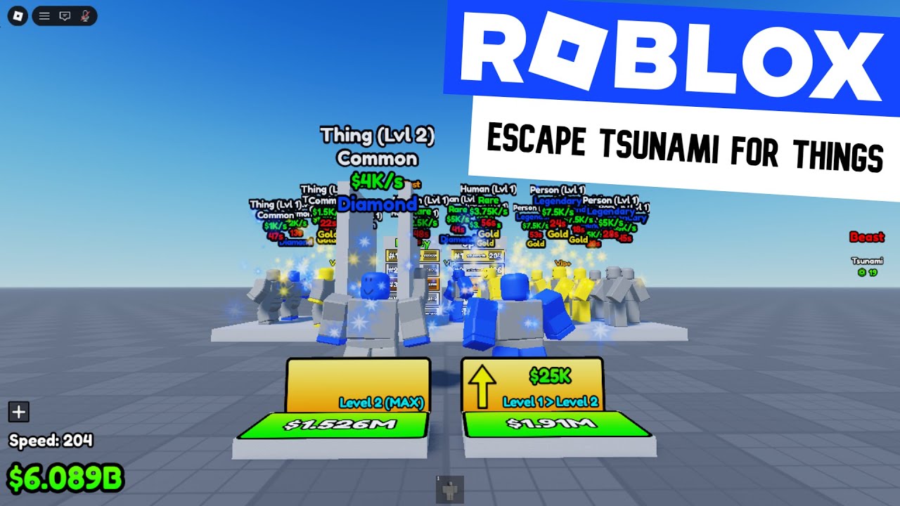 Как совершить побег от цунами (игра Brainrots) на Roblox (БЕСПЛАТНЫЙ ИГРОВОЙ НАБОР 2026)