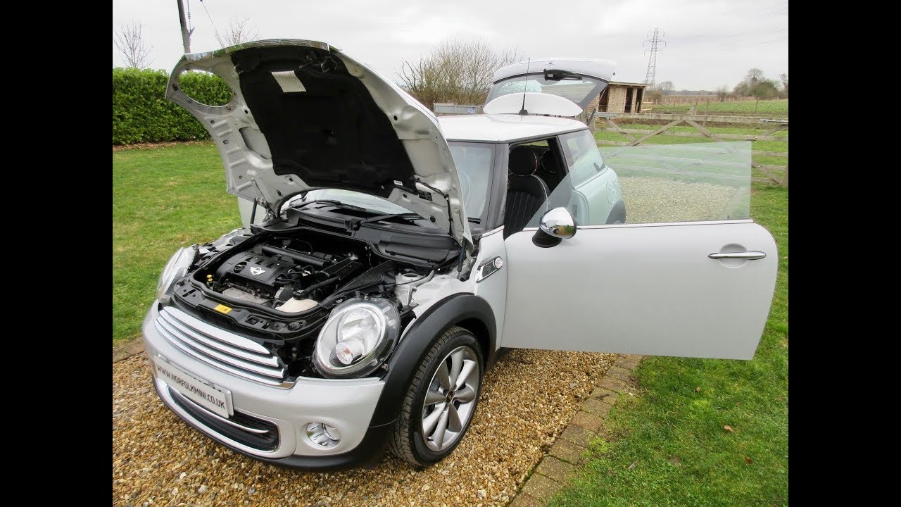 2012 Mini Cooper London edition white silver