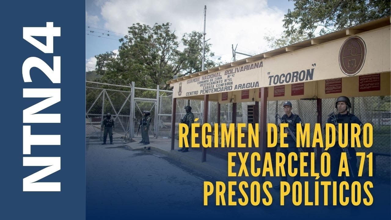 Régimen de Maduro excarceló a 71 presos políticos: denuncian que la medida es insuficiente