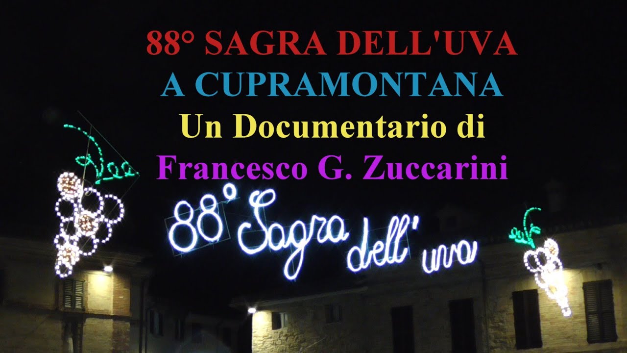 88° SAGRA DELL'UVA A CUPRAMONTANA
